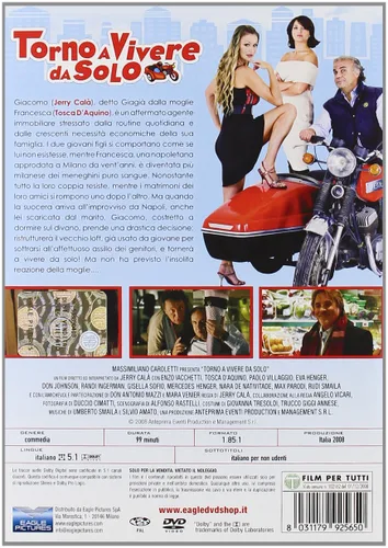 Vista 2 de Torno A Vivere Da Solo Italian Edition