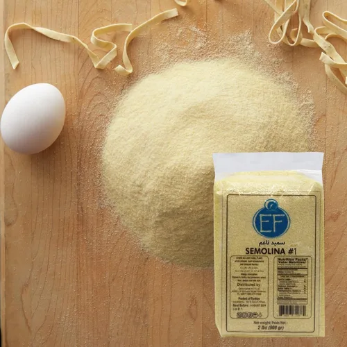 Vista 2 de Eastern Feast - Sémola #1, 2 libras (32.03 oz), 100% trigo duro, fino, envasado al vacío