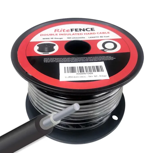Vista 8 de Cable duro subterráneo de doble aislamiento eléctrico (66 pies, calibre 12-1/2)