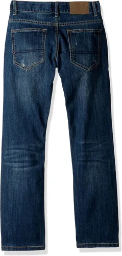 Vista 2 de Tommy Hilfiger Boys' Big Revolution Slim Straight Leg Stretch Jean