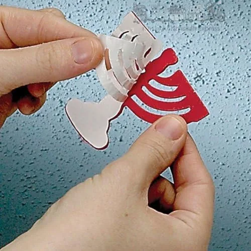 Vista 2 de Peel & Stick Chanukah - Formas de espuma diseñadas