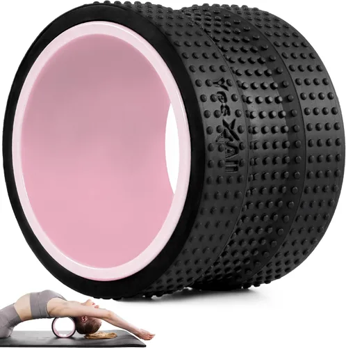 Vista 10 de Yes4All Yoga Wheel Roller, 500 lb Capacity Back Cracker Roller for Comfort HIPS & Neck, Available in 6”/10”/12” Sizes