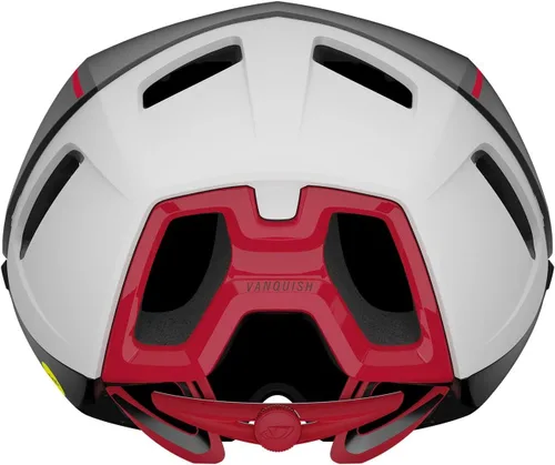 Vista 4 de Giro Vanquish MIPS Negro mate/blanco/rojo brillante