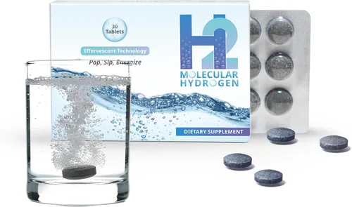 Vista 6 de WELLNESS EXTRACT H2 Tabletas de agua de hidrógeno molecular con magnesio – 12 ppm tabletas de hidrógeno efervescentes para agua potable, apoya
