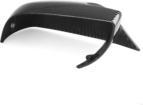 Vista 5 de Tapa de la tapa del espejo retrovisor de la puerta lateral para Cadillac CT4 ATS 2013-2024 negro
