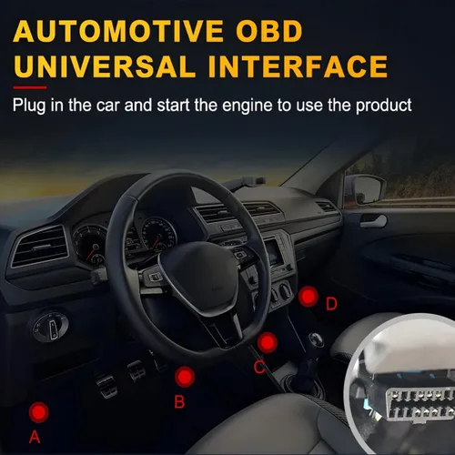 Vista 6 de BESULEN Escáner OBD2 para automóvil, lector de código automático V519, herramienta de escaneo de diagnóstico de coche, analizador de luz de motor