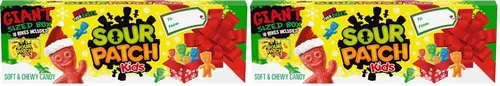 Vista 29 de SOUR PATCH KIDS Caramelos Suaves y Masticables de Fresa, Caramelos a Granel, 12 Bolsas de 8 oz