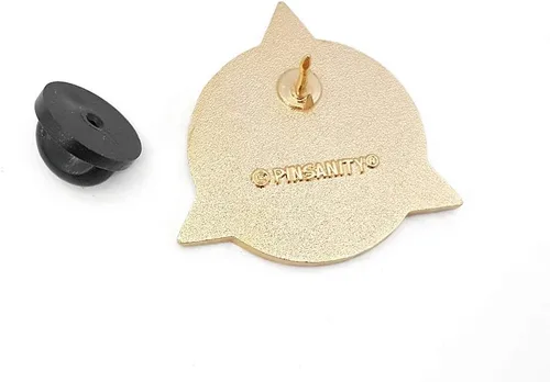 Vista 3 de Pinsanity Pin de solapa esmaltado ojo egipcio de Horus