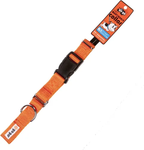 Vista 41 de GoGo Pet Products GoGo - Collar de perro Martingala de 3/4 pulgadas, mediano, color rosa Rosado
