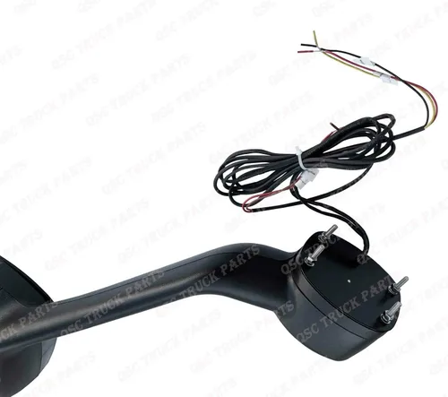 Vista 9 de QSC Truck Parts Juego de espejos cromados para capó con LED delantero y trasero puede usarse con Kenworth T680 Peterbilt 579 2013-21