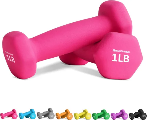 Vista 65 de Balelinko Equipo de Gimnasio en Casa, Entrenamiento de Fuerza, Pérdida de Peso, Pesos para Pilates, Yoga, Pesos para Mujeres, Hombres, Personas