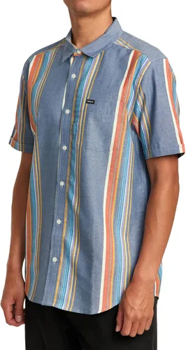 Vista 2 de RVCA Men's Will Travel Short Sleeve Shirt