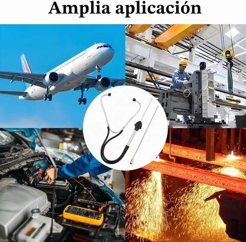 Vista 7 de BFXM Estetoscopio de Mecánico de Coche, Estetoscopio Automotriz Herramienta de Diagnóstico de Motor, Herramientas Automotrices Universales para 1