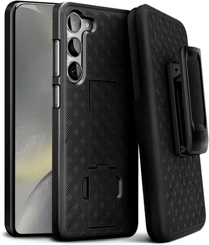 Vista 14 de MOTIVE Funda diseñada para Samsung Galaxy A14 5G con clip para cinturón, funda con clip para Samsung A14, funda protectora delgada y resistente a