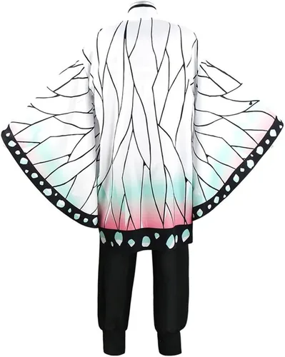 Vista 3 de Anime Cosplay Costume Kimono Set Halloween Kimono Outfit Unisex