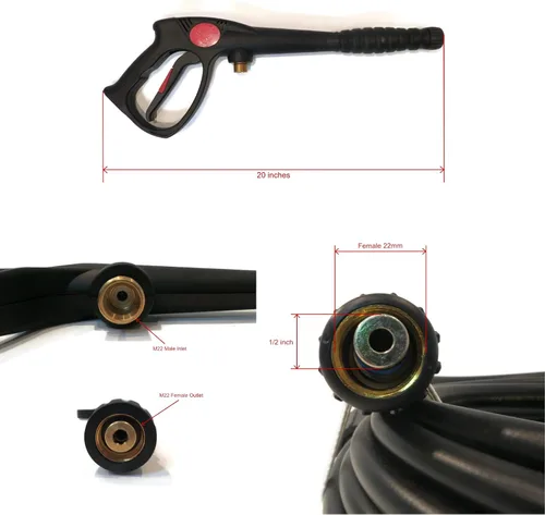 Vista 2 de Kit completo de repuestos para Limpiador a presión con atomizador Honda Excell & Troybilt Para lavadoras a presión de potencia compatibles
