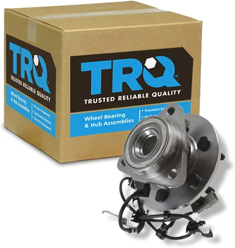 Vista 112 de TRQ Cojinete de rueda lateral del pasajero trasero y conjunto de cubo compatible con Ram ProMaster 1500 ProMaster 2500 ProMaster 3500 2014-2023