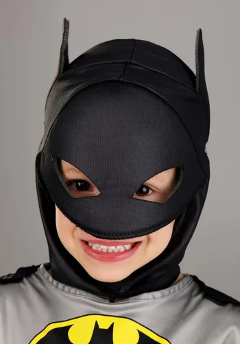 Vista 2 de Disfraz de Batman Gris y Negro para Niños Pequeños Multicolor
