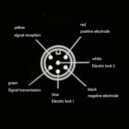 Vista 8 de Controlador de scooter eléctrico 48V TF-100 6 Pin pantalla digital módulo de comunicación para patines M4 monopatines y scooters Accesorios