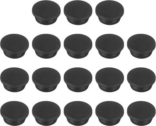 Vista 108 de MECCANIXITY - Tapones de silicona en forma de T (26mm, 1 pulgada de diámetro), color negro