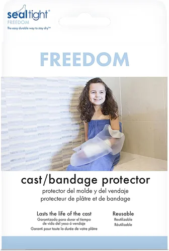 Vista 8 de Brownmed - Protector de fundición y vendaje de libertad hermética - Funda impermeable para brazos - Bolsa de fundición para ducha y natación