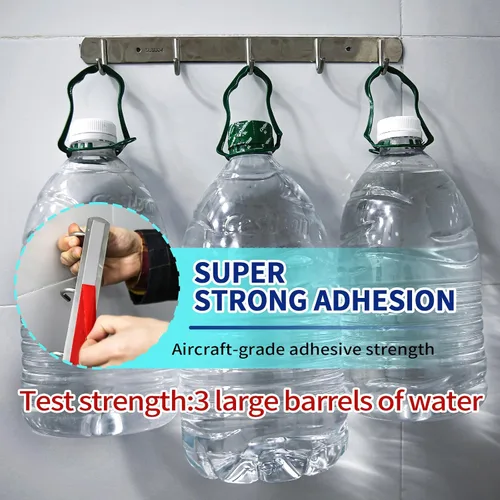 Vista 3 de PHIXBEAR Adhesión súper fuerte, cinta de doble cara resistente, impermeable para uso en interiores y exteriores, adhesivo de espuma multiusos
