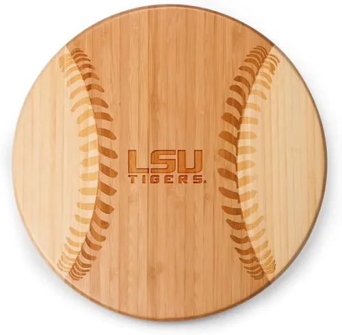 Vista 40 de PICNIC TIME NCAA Arizona Wildcats Homerun! Bamboo Cutting Board with Team Logo