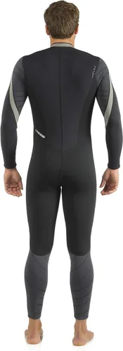 Vista 2 de Traje de neopreno completo con cremallera frontal para hombre para actividades acuáticas - Bahia Flex Diseñado en Italia por Cressi