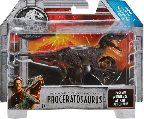 Vista 4 de PAQUETE DE ATAQUE MUNDIAL JURÁSICO Proceratosaurus