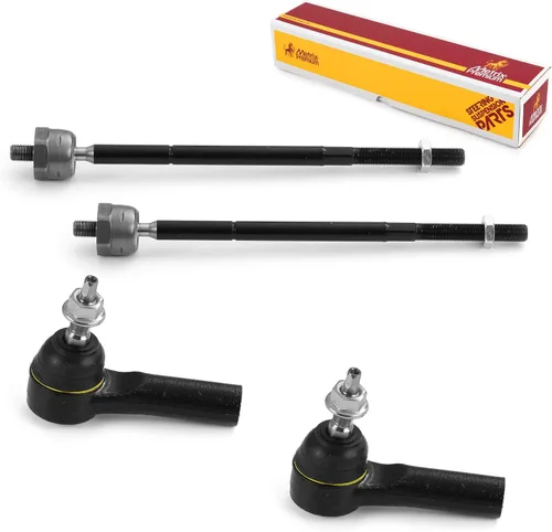 Vista 61 de Metrix Premium Chassis Parts - Kit de 4 piezas de extremos de barra de acoplamiento frontal exterior e interior compatible con Nissan Pathfinder