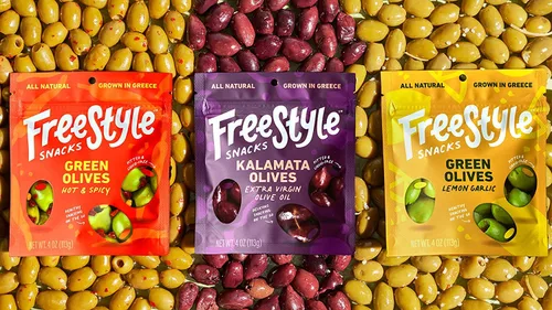 Vista 8 de Freestyle Snacks - Paquetes de aperitivos de oliva - Kalamata