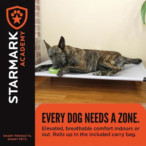 Vista 6 de Starmark Dog Zone Cama XL Carbón vegetal