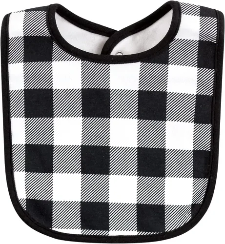 Vista 86 de Hudson Baby Conjunto de babero y calcetines unisex de algodón para bebé
