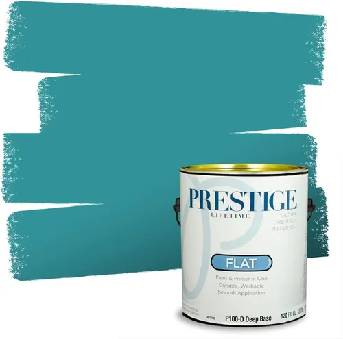 Vista 67 de PRESTIGE Pintura interior e imprimación en uno, salpicaduras acuosas, cáscara de huevo, 1 galón