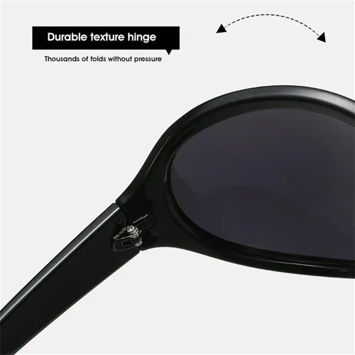 Vista 8 de willochra Gafas de sol futuristas de gran tamaño 2023 para mujeres y hombres, tendencias ovaladas Y2k, gafas de sol femeninas, UV400