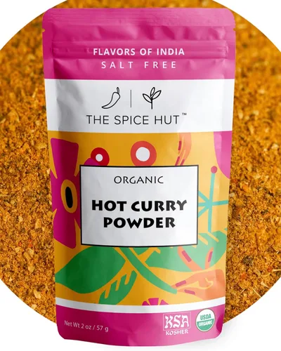 Vista 28 de Spice Hut - Condimento orgánico en polvo de curry a prisa por Spice Hut, sin sal, explosión de sabor indio para cualquier plato, especias masala