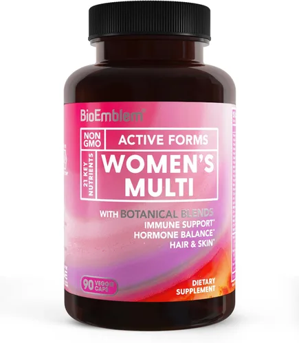Vista 5 de BioEmblem Complejo triple de magnesio y multivitamínico para la salud cardiovascular y las necesidades nutricionales