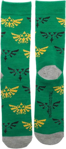 Vista 6 de The Legend of Zelda Gamer Crew Calcetines (paquete de 5), 10-13, multicolor Nintendo