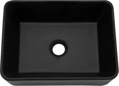 Vista 9 de Lordear Fregadero pequeño montado en la pared, fregadero de baño de esquina flotante para colgar en la pared, lavabo de cerámica blanca brillante