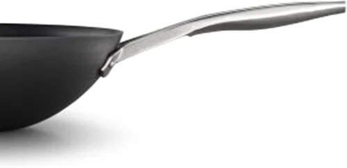 Vista 7 de Calphalon Premier - Sartén wok antiadherente anodizada con fondo plano