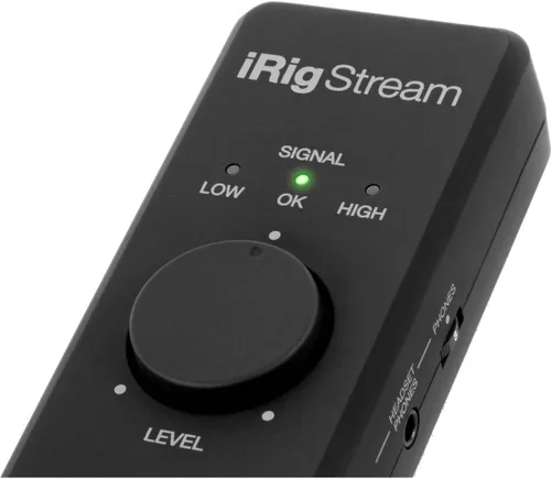 Vista 6 de IK Multimedia iRig Stream interfaz de audio estéreo para iPhone, iPad, Mac, iOS y PC con USB-C, Lightning y USB para grabación de 24 bits, 48 kHz