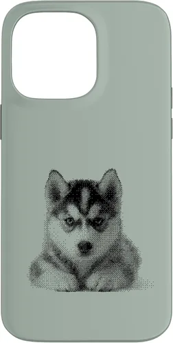 Vista 20 de Chic Husky Puppy for Dog Mom and Paw Parents Case for iPhone 15