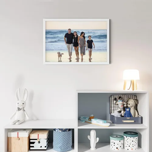 Vista 9 de Dargr Arte de pared personalizado desde tu teléfono, impresiones en lienzo personalizadas para familia, vacaciones, festivales, póster enmarcado
