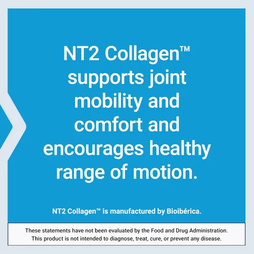 Vista 6 de Life Extension NT2 Collagen™, suplemento de salud articular para comodidad y movilidad de las articulaciones, sin gluten, sin OMG, 1 diario, 60