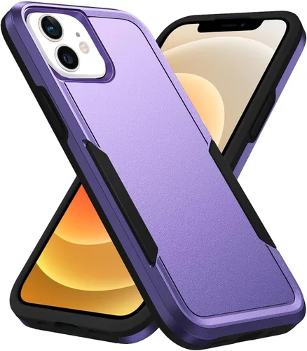Vista 8 de Funda compatible con iPhone 11, protección resistente, a prueba de golpes, a prueba de caídas, a prueba de polvo, antiarañazos, para 11, color negro