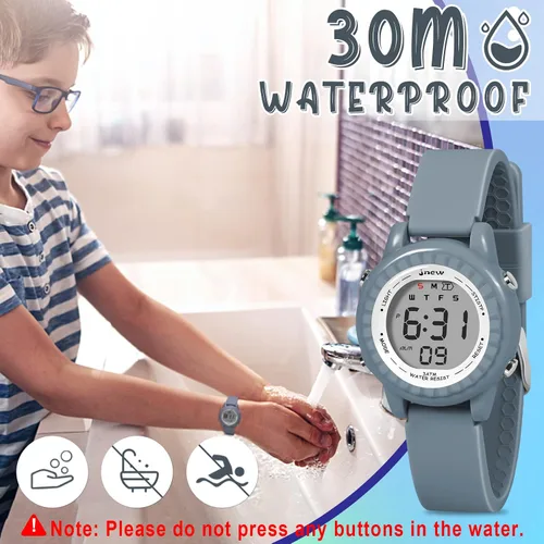Vista 5 de Watches for Girls Boys, LED Waterproof Watches for Kids - Best Kids Gifts