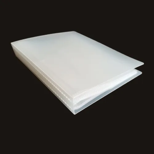 Vista 9 de Soporte transparente para guardar libros – Memoria Exquisita cubierta de regalo para postales, álbum de fotos, bolsillos simples para el hogar