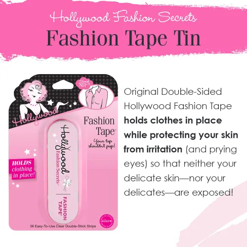 Vista 3 de Hollywood Fashion Secrets Cintas de moda, Tin Checklane 36 unidades (paquete de 1)