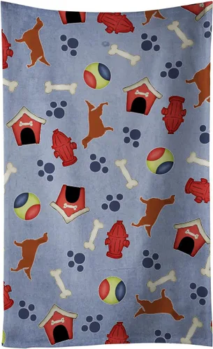Vista 62 de Caroline's Treasures BB3948KTWL Affenpinscher Dog House Collection - Toalla de cocina para invitados, toalla de baño decorativa para cara, té, paño