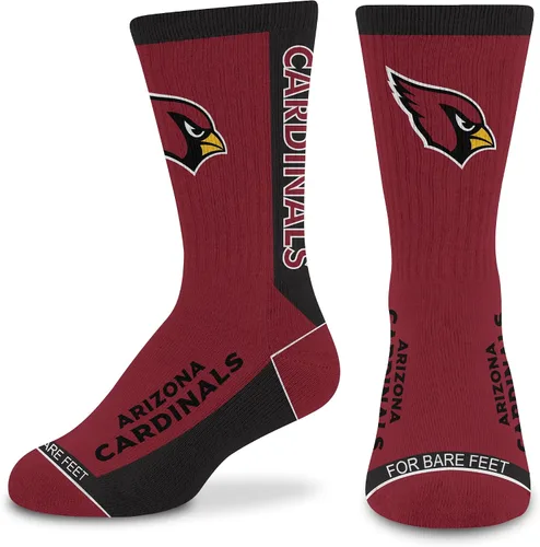 Vista 31 de For Bare Feet NFL - Calcetines unisex para niños de la NFL Mvp Crew